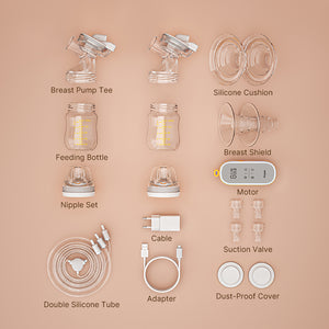 Doopser Baby Products DPS-8009 D Rechargeable Battery LED Display Electric Breast Pump