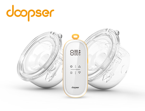 Doopser Baby DPS-8009 A Electric Wearable Breast Pump Hands Free Double Milk Collection