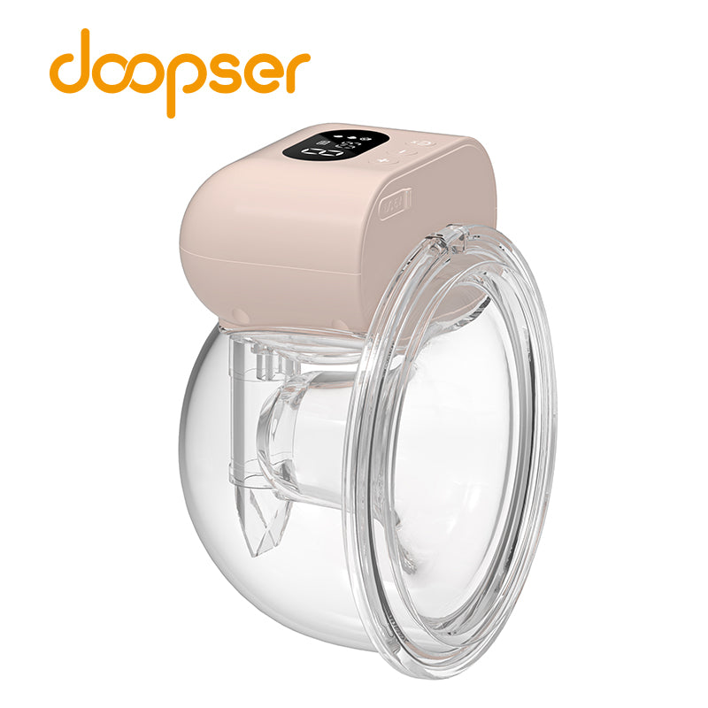 Baby Doopser DPS-8012 Electric Wearable Breast Pump Hands Free Rechargeable Single Milk Extractor