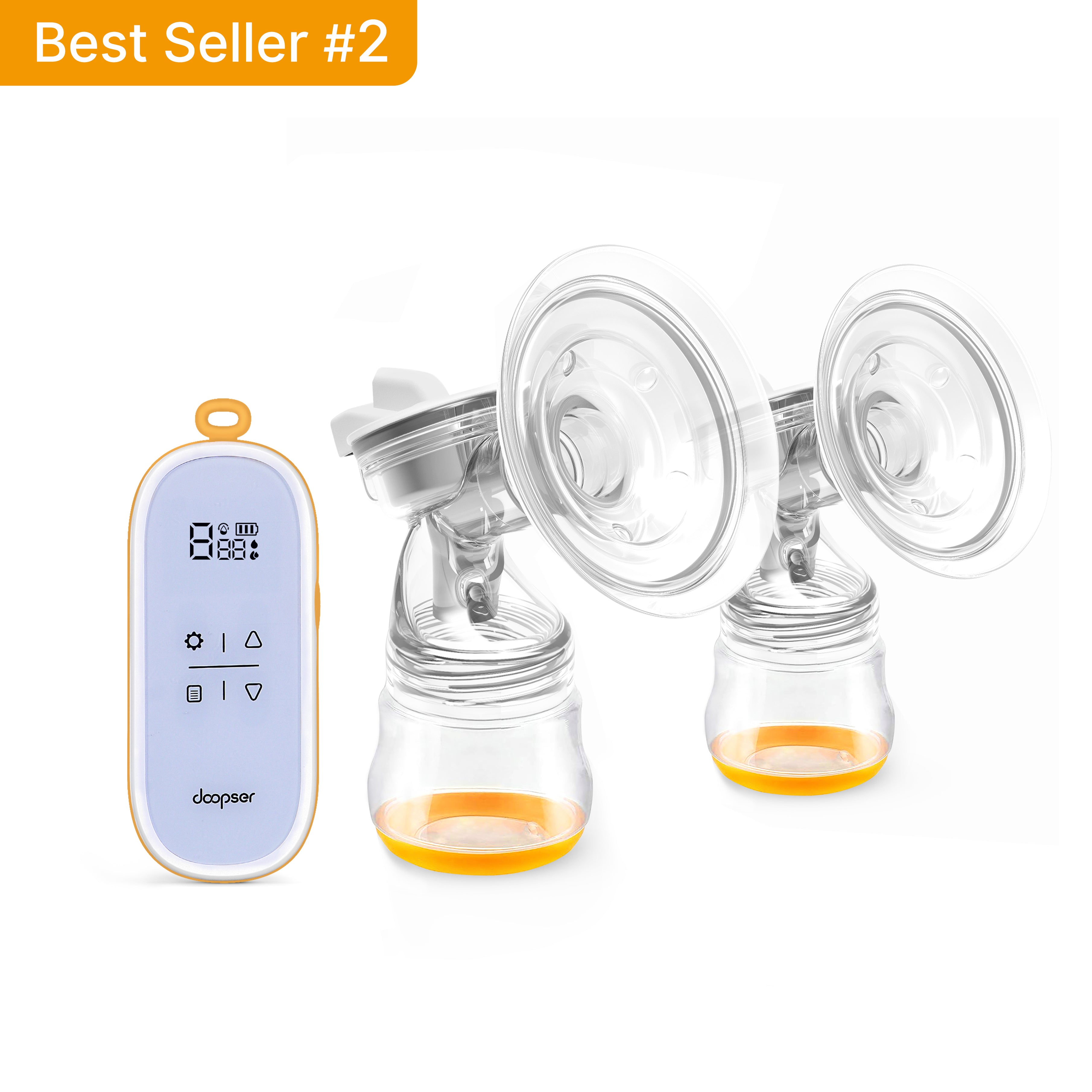 Doopser Baby Products DPS-8009D Rechargeable Battery LED Display Electric Breast Pump